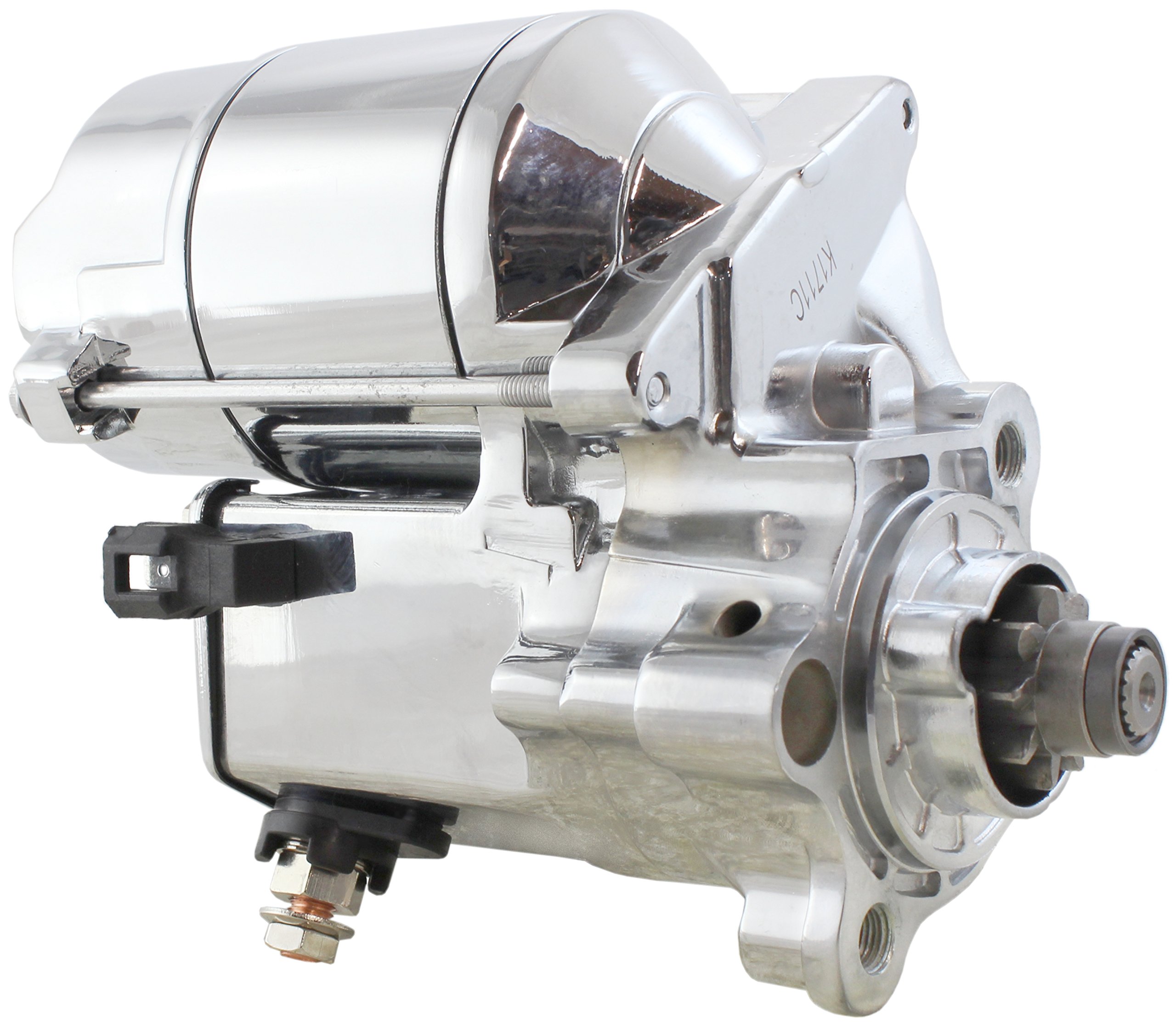 Amazon.com: New Premium Chrome Starter Compatible with Harley